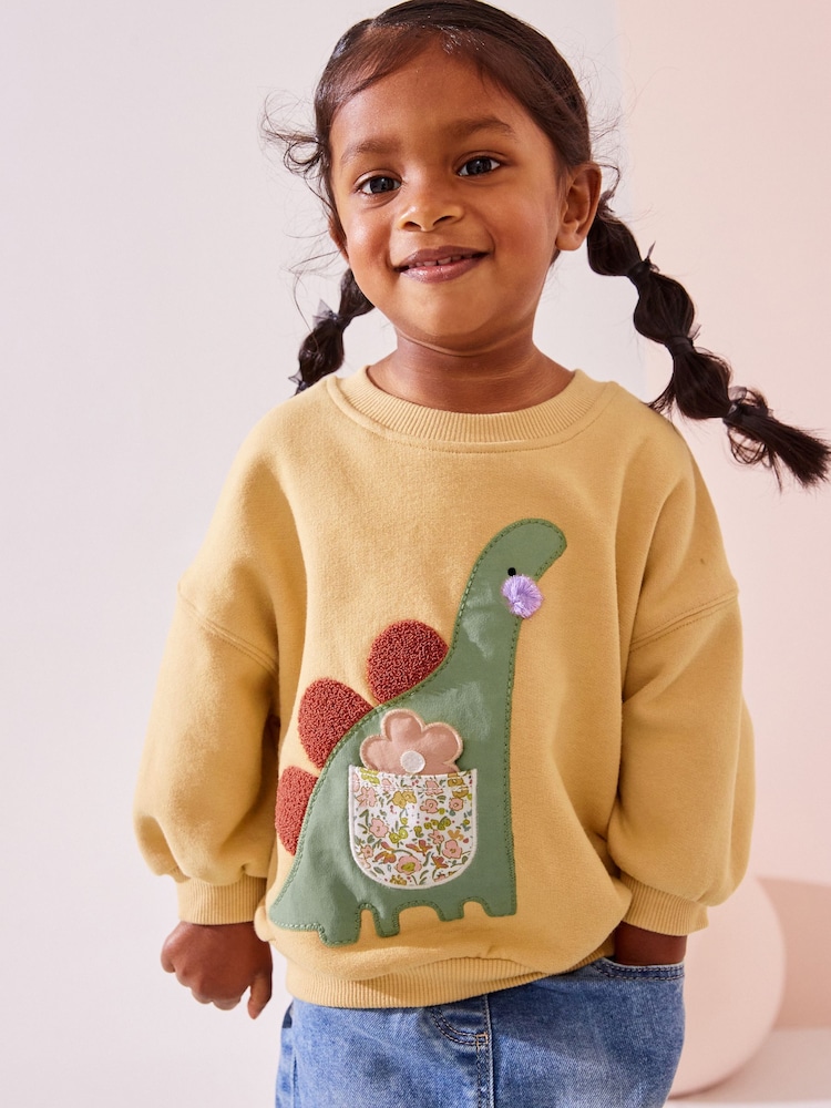 Yellow Sweatshirt (3mths-7yrs) - Image 1 of 9