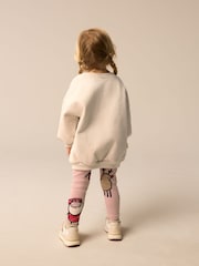Cream Christmas Sweatshirt And Leggings Set (3mths-7yrs) - Image 2 of 7