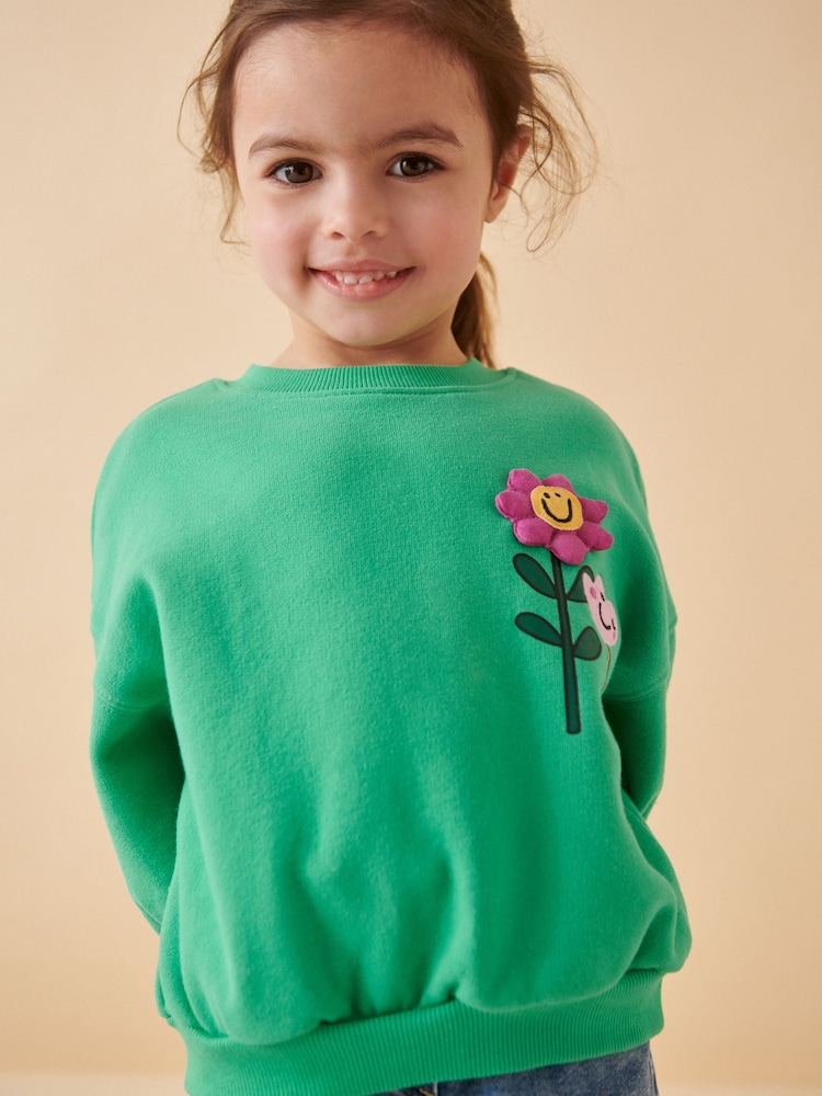 Green Sweatshirt (3mths-7yrs) - Image 2 of 7