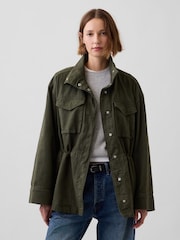 Veste évasée utilitaire surdimensionnée Gap - Image 1 de 4