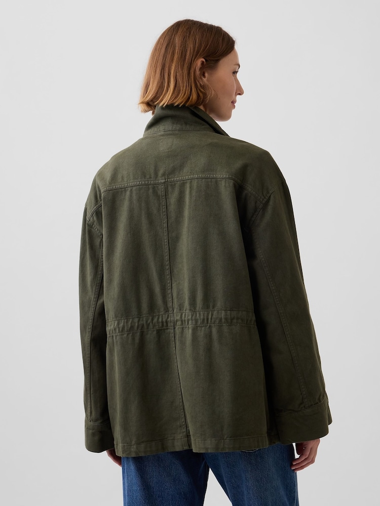 Veste évasée utilitaire surdimensionnée Gap - Image 2 de 4