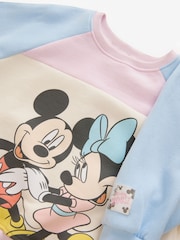 Grey Mickey & Minnie Mouse Sweatshirt & Leggings Set (3mths-7yrs) - Image 7 of 7
