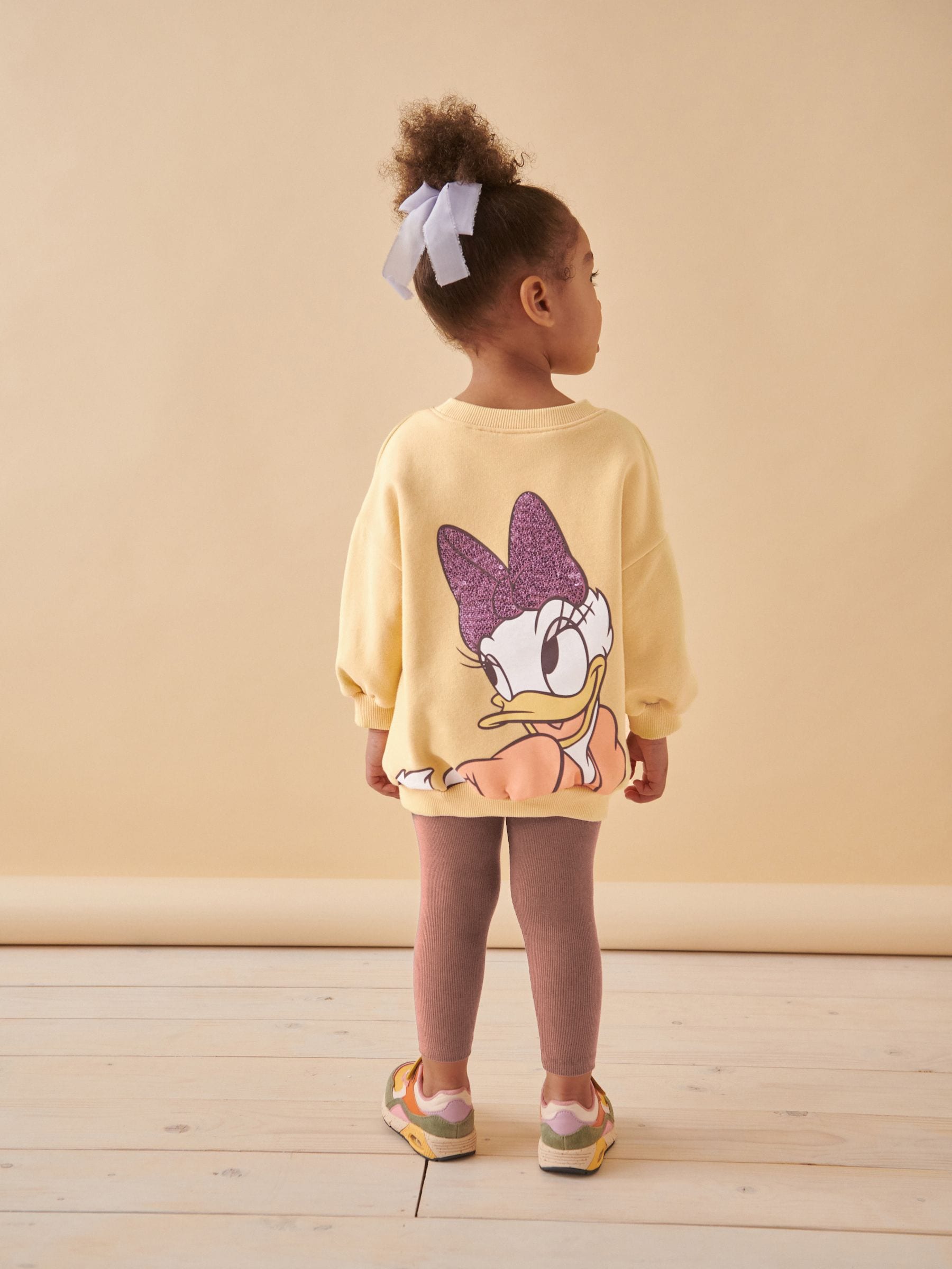 Buy Yellow Daisy Duck Sweatshirt Leggings Set 3mths 7yrs from Next Luxembourg