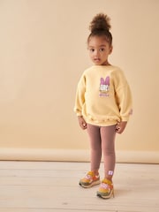 Yellow Daisy Duck Sweatshirt & Leggings Set (3mths-7yrs) - Image 2 of 6