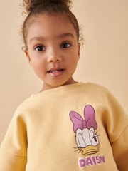 Yellow Daisy Duck Sweatshirt & Leggings Set (3mths-7yrs) - Image 5 of 6
