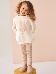 Neutral Miffy Sweatshirt & Leggings Set (3mths-7yrs) - Image 1 of 9