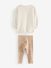 Neutral Miffy Sweatshirt & Leggings Set (3mths-7yrs) - Image 6 of 9