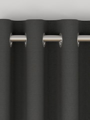 Charcoal Grey 100% Cotton Made to Measure Curtains - Image 7 of 8
