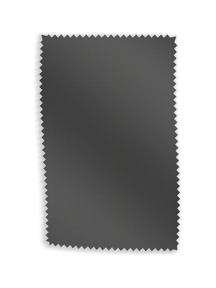 Charcoal Grey 100% Cotton Made to Measure Curtains - Image 8 of 8