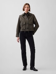 Gap Canvas Crop Utility Jacka - Bild 3 av 5