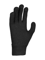 Nike Black Swoosh Knit Gloves 2.0 - Image 2 of 3