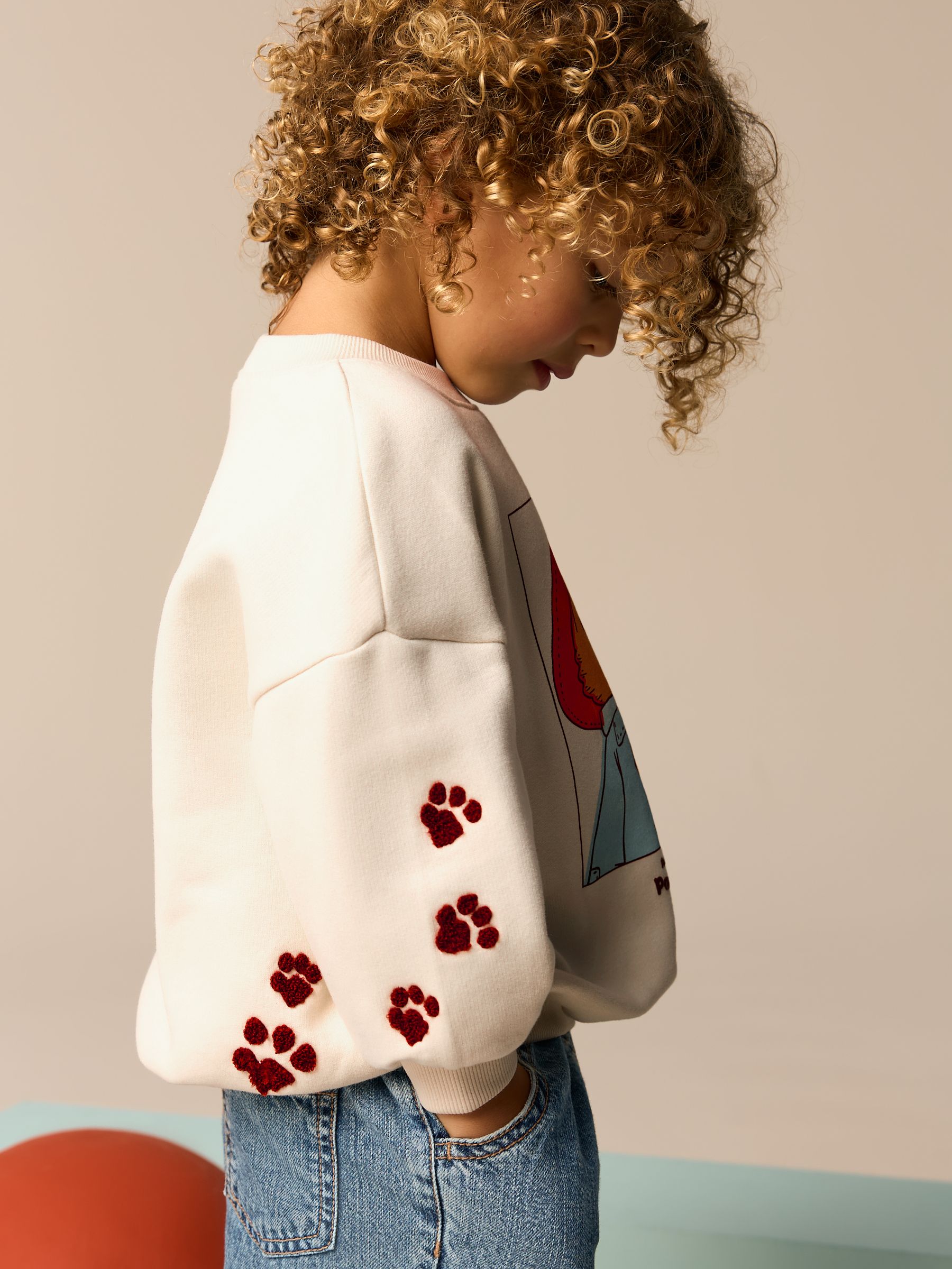 Buy Cream Paddington Bear Sweatshirt (3mths-7yrs) from Next Luxembourg
