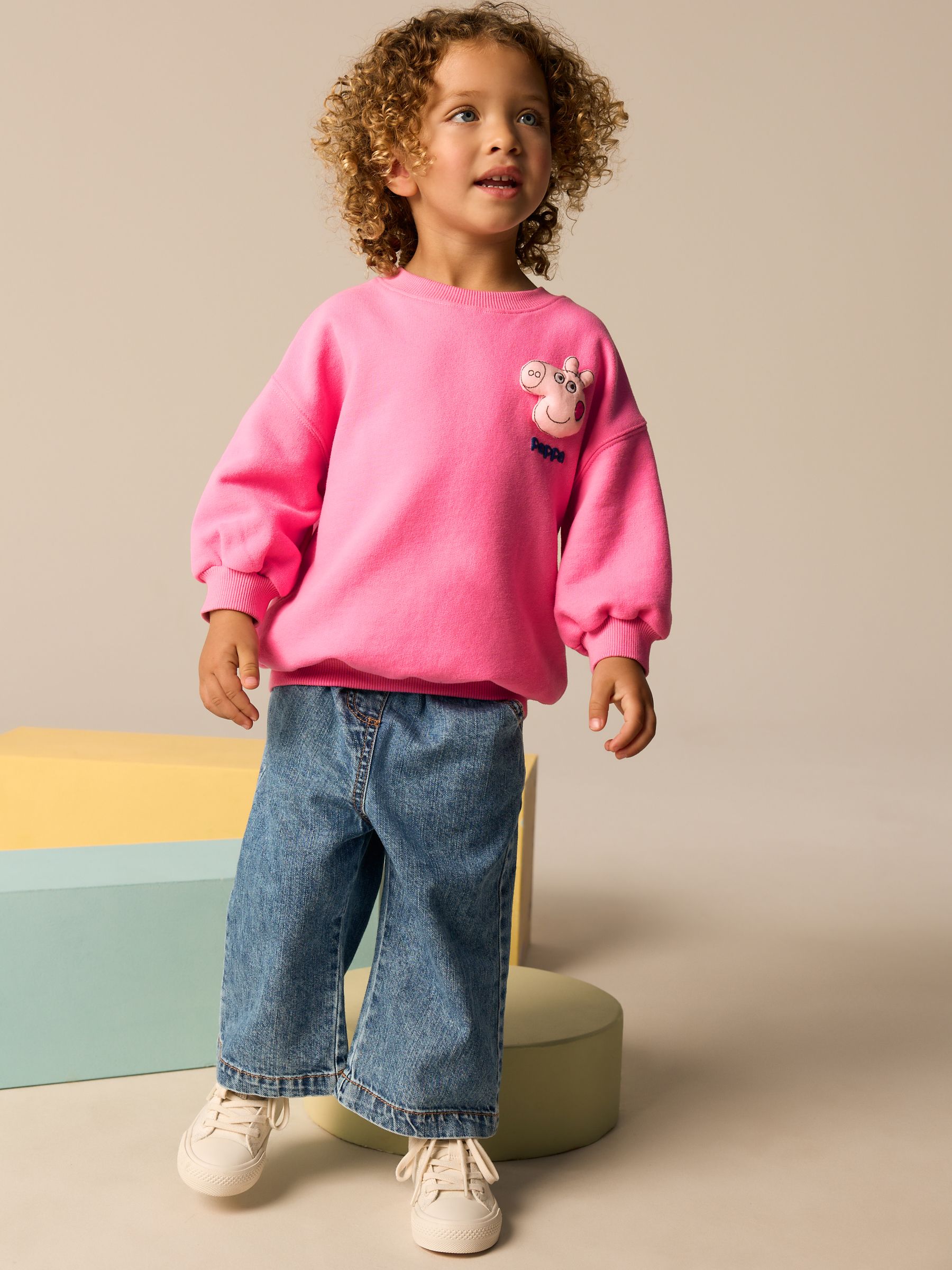 Peppa Pig Langarm-Kostüm Für Mädchen – Süßes Verkleidungsset