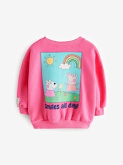 Różowy - Bluza z kapturem Peppa Pig z wycięciem pod szyją (3 miesięcy – 7 lat) - Image 7 of 8