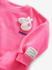 Różowy - Bluza z kapturem Peppa Pig z wycięciem pod szyją (3 miesięcy – 7 lat) - Image 8 of 8
