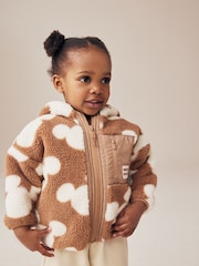 Brown Mickey Mouse Fleece (3mths-7yrs) - Image 1 of 3