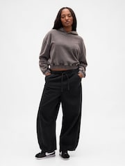 Noir - Gap Jeansde fer à cheval facile à taille mi-haute - Image 5 de 7