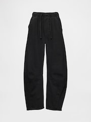 Noir - Gap Jeansde fer à cheval facile à taille mi-haute - Image 7 de 7
