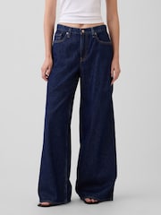 Blau - Gap Low Slung Extra Baggy Jeans - Bild 1 von 5
