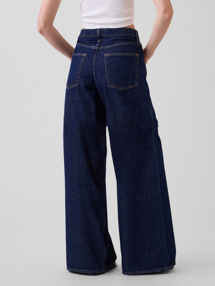 Blau - Gap Low Slung Extra Baggy Jeans - Bild 2 von 5