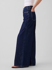 Blau - Gap Low Slung Extra Baggy Jeans - Bild 3 von 5