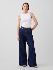 Blau - Gap Low Slung Extra Baggy Jeans - Bild 4 von 5