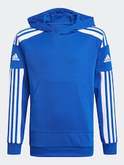 adidas Blue Squadra 21 Hoodie - Image 2 of 5