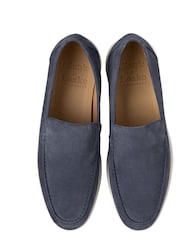 Azul - Loake Mocasines de delantal de gamuza toscana - Imagen 6 de 6