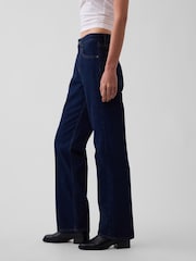 Gap Dark Wash Mid Rise Straight Taper Jeans - Image 3 of 6