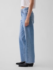 Gap Light Wash Mid Rise Straight Taper Jeans - Image 3 of 5