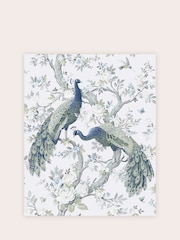 Laura Ashley Midnight Belvedere A4 Wallpaper Sample - Image 2 of 2