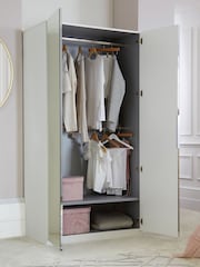 Mirror Luxe Mirrored Semi Fitted Double Mirror Sloane Collection - Image 1 of 7