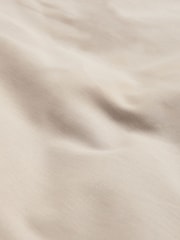 Natural Pure 100% Cotton 144 Thread Count Duvet Cover and Pillowcase Set - Image 3 of 3