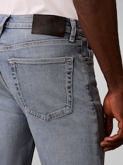 Calvin Klein Blue Slim Straight Jeans - Image 5 of 7