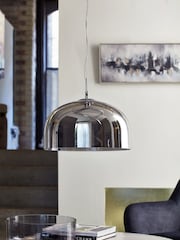 Smoke Grey Helix LED Pendant Ceiling Light - Image 2 of 6