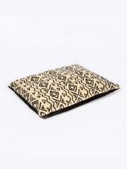 Danish Designs Neutral Fleece Geometric Deep Duvet Dog Bed - Image 3 of 4