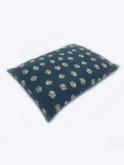 Danish Designs Blue Fleece Harbour Paw Deep Duvet Dog Bed - Image 3 of 5