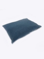 Danish Designs Blue Fleece Harbour Paw Deep Duvet Dog Bed - Image 4 of 5