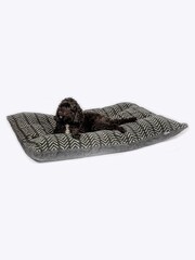 Danish Designs Charcoal Fleece Arrows Deep Duvet Dog Bed - Image 2 of 6