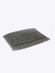 Danish Designs Charcoal Fleece Arrows Deep Duvet Dog Bed - Image 4 of 6