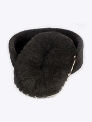 Danish Designs Neutral Fleece Geometric Slumber Dog Bed - Image 5 of 6