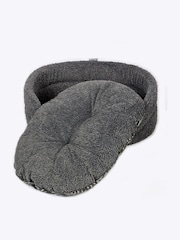 Danish Designs Charcoal Fleece Arrows Slumber Dog Bed - Image 5 of 6