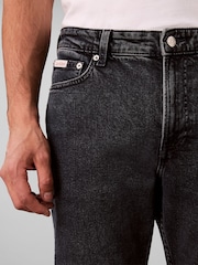 Calvin Klein Blue Slim Tapered Jeans - Image 3 of 5