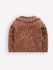 Boden 프린트 칼라 지퍼 스웨트 탑 - 4의 이미지 3