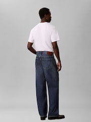 Calvin Klein Blue Baggy Jeans - Image 2 of 7