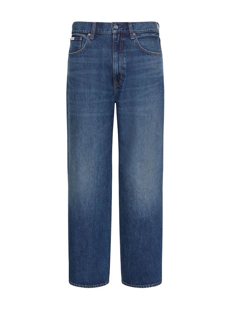 Calvin Klein Blue Baggy Jeans - Image 7 of 7 Calvin Klein Blue Baggy Jeans - Image 7 of 7