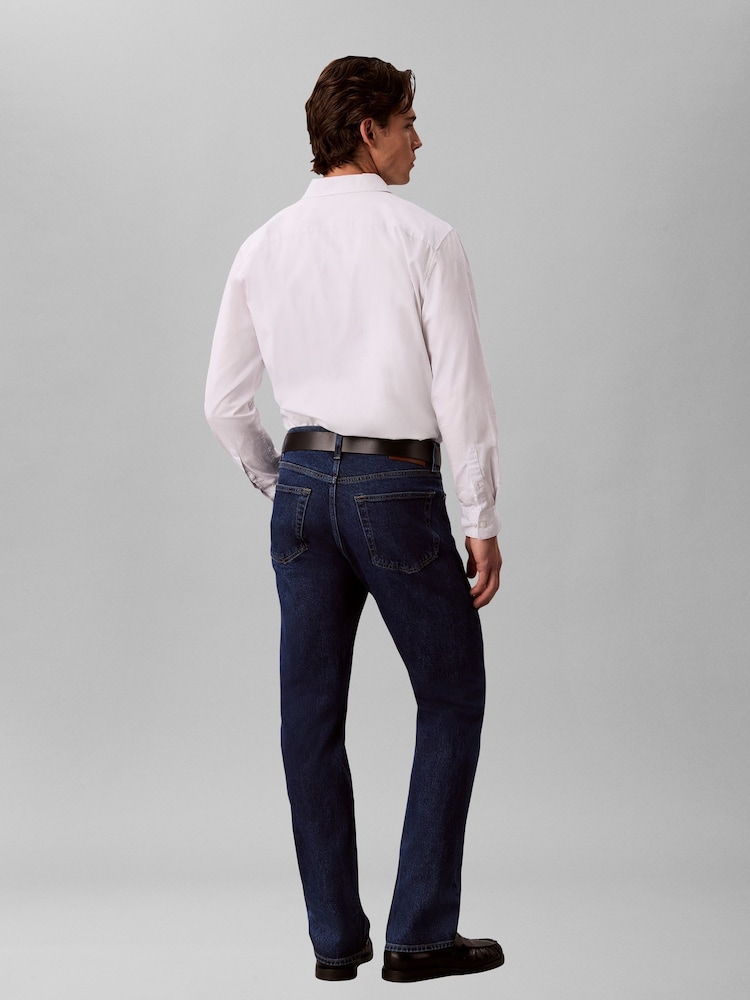 Calvin Klein Blue Standard Straight Jeans - Image 2 of 6 Calvin Klein Blue Standard Straight Jeans - Image 2 of 6