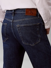 Calvin Klein Blue Standard Straight Jeans - Image 4 of 6