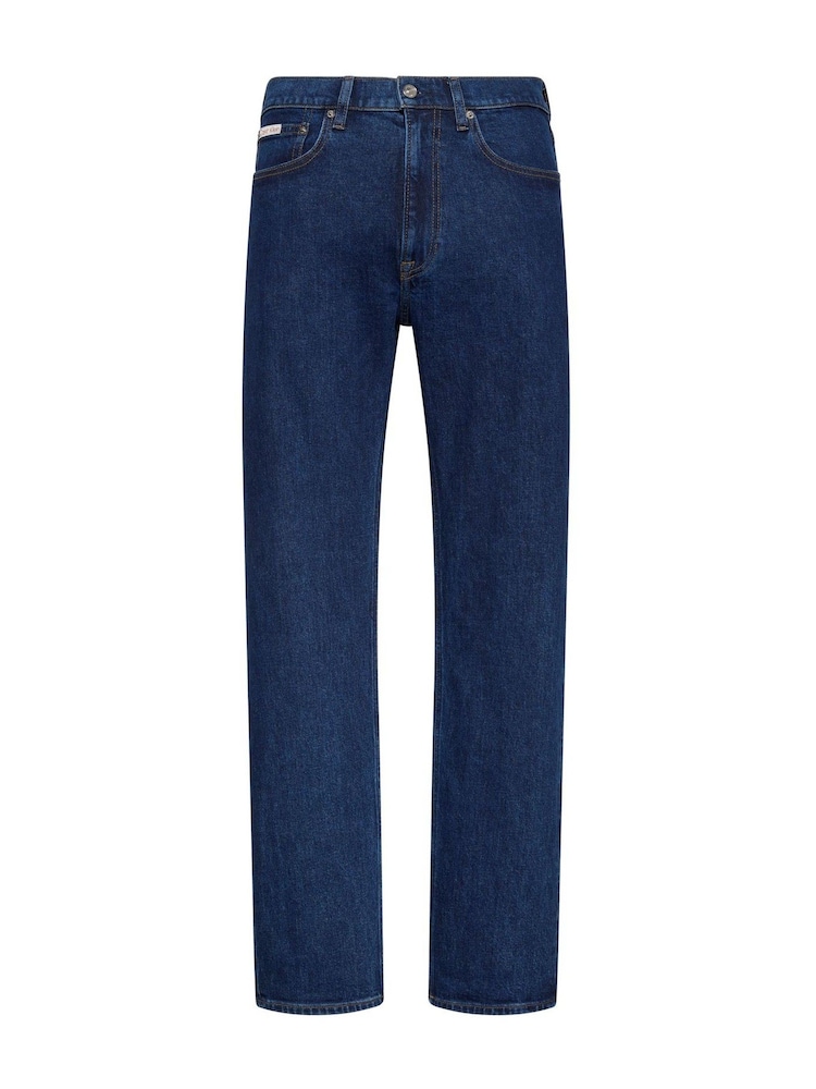 Calvin Klein Blue Standard Straight Jeans - Image 6 of 6 Calvin Klein Blue Standard Straight Jeans - Image 6 of 6