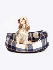 Danish Designs Navy Blue Bowmore Deluxe Slumber Dog Bed - Image 2 of 6